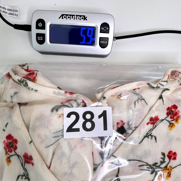 Fratini Boho Floral Top Size XL Peasant Peplum Blouse Western Cottagecore New - Picture 12 of 12